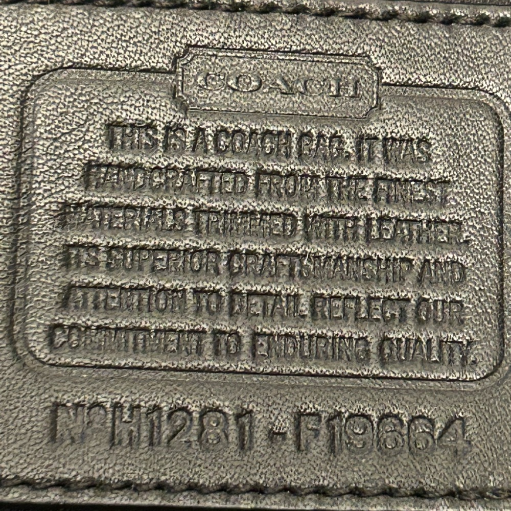 Coach Black and Gray Tote Bag - Picture 10 of 16